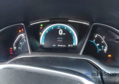 2017 Honda Civic Ex-T из США, поврежденный, VIN 2HGFC1F33HH654766